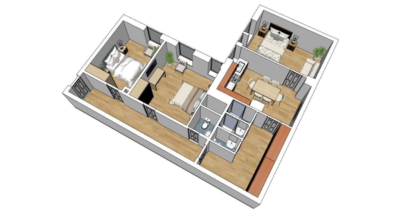 Flatista Homes - Central Station - 3Br Munich Exterior photo